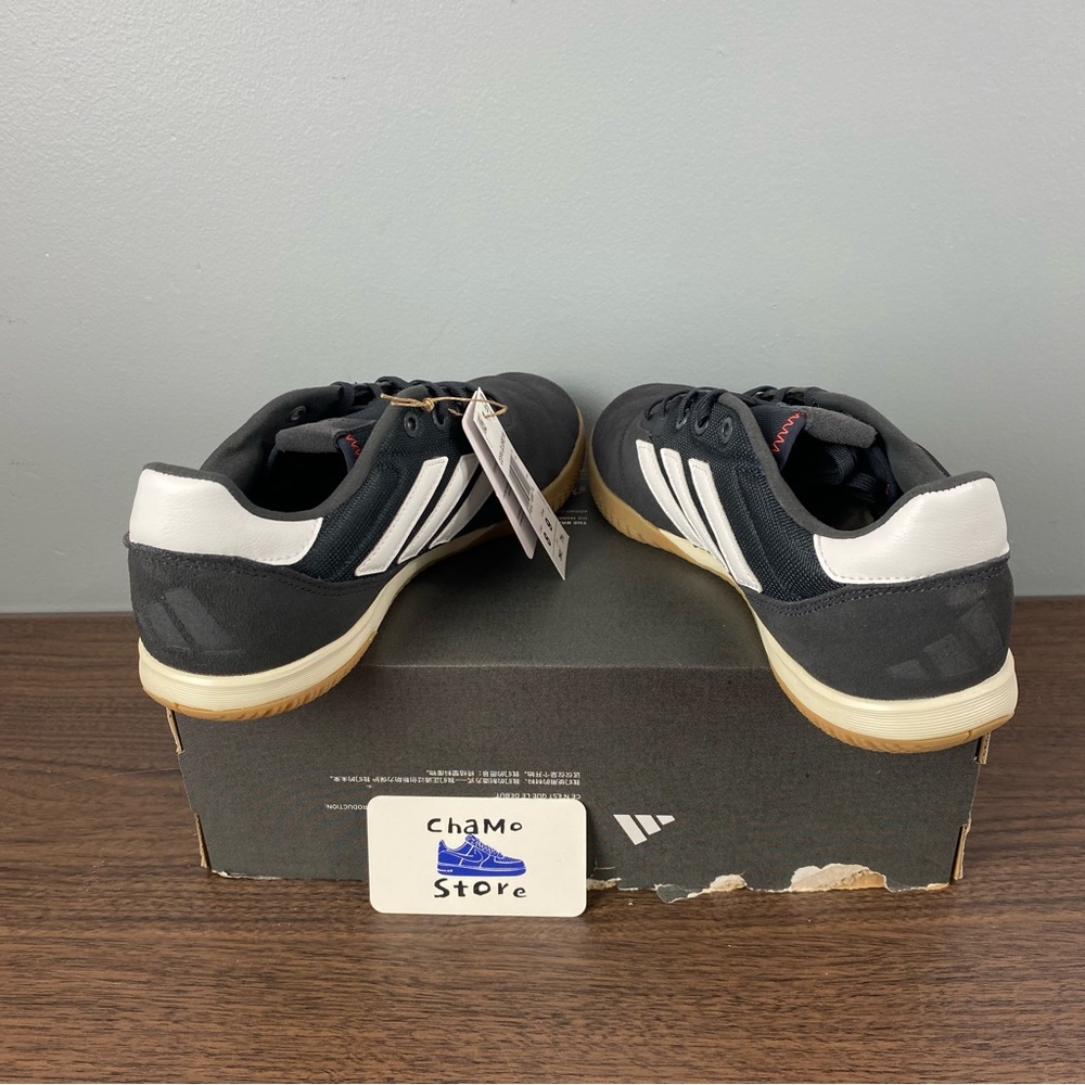Adidas Copa Gloro IN Indoor Soccer Shoes Gray White Gum HQ1032 Men's Sz - Picture 5 of 11